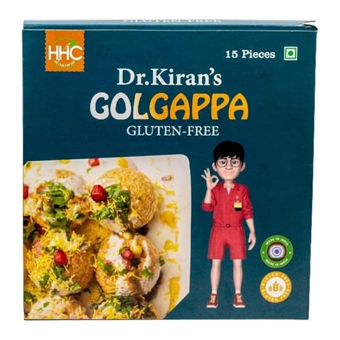 Dr. Kiran's Gluten Free Golgappa