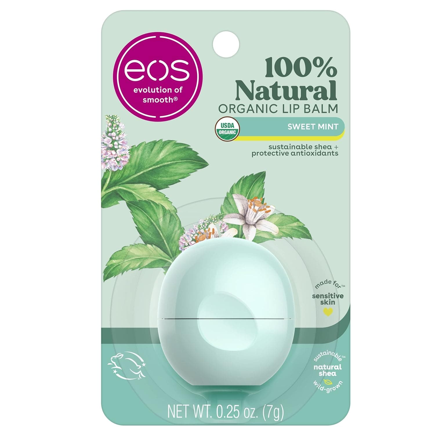 Eos Sphere Lip Balm, Sweet Mint